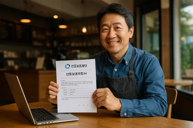 신용보증재단 소상공인대출