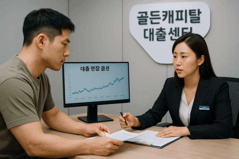 골든캐피탈대부 추가대출