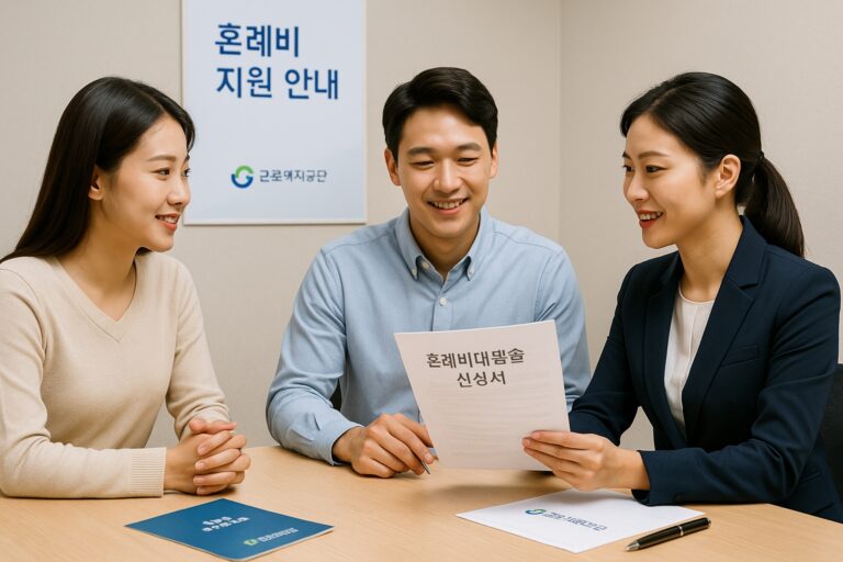 근로복지공단 혼례비 대출